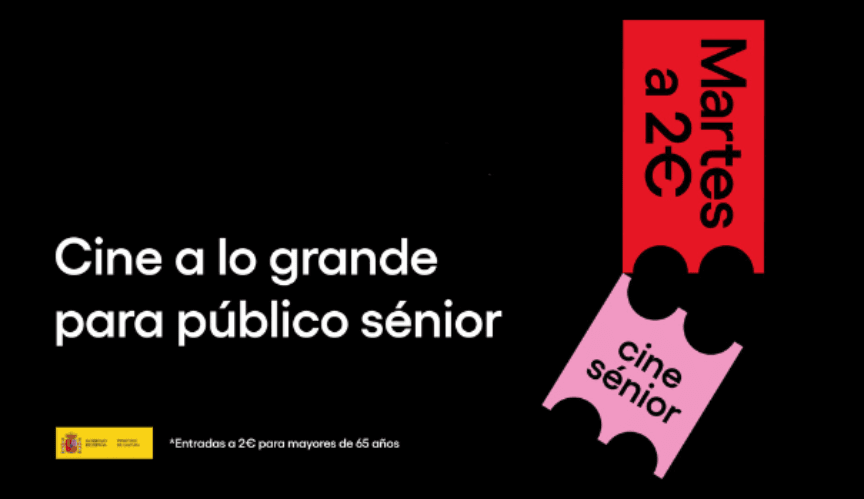 cartel programa cine senior 2025